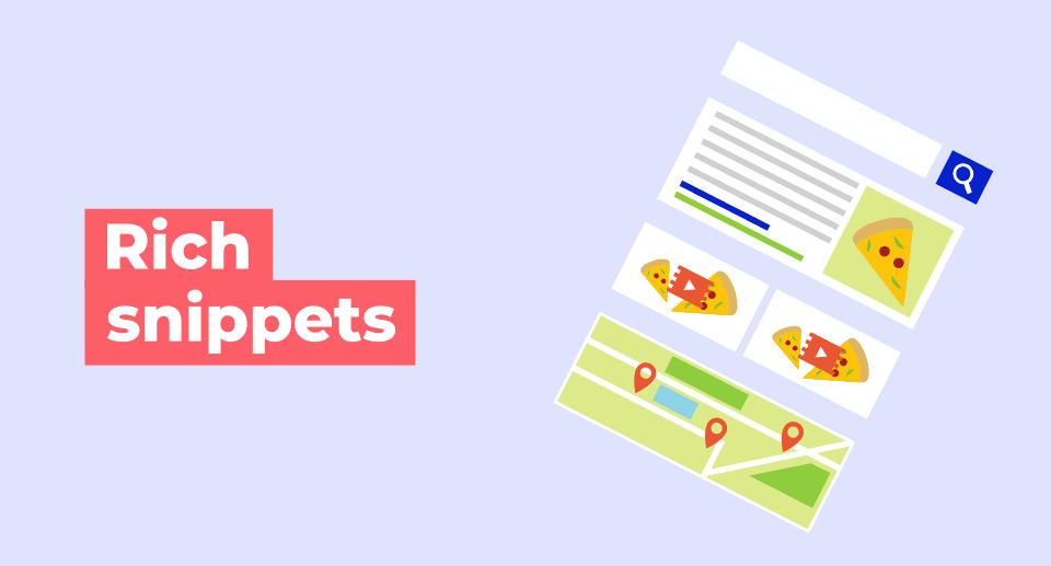 Infográfico interativo sobre rich snippets do Google