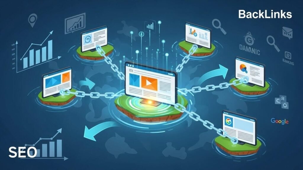 Imagem ilustrativa sobre a compra de backlinks e suas implicações no SEO